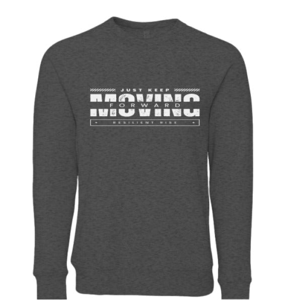 DARK GREY HEATHER - FRONT