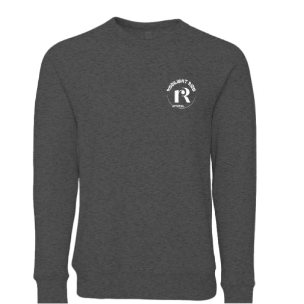 DARK GREY HEATHER - FRONT