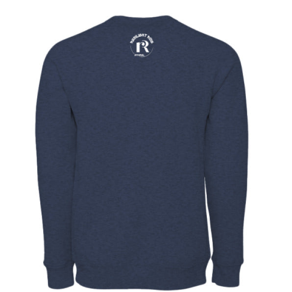 Heather Navy - BACK