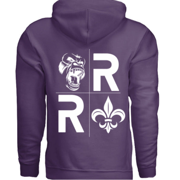 Heather Team Purple - BACK